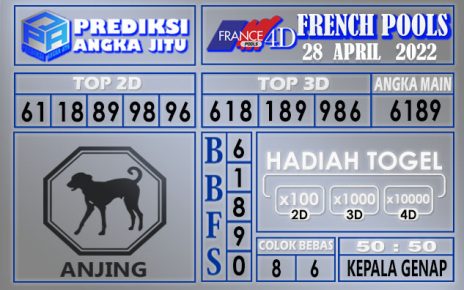 Prediksi togel French hari ini 28 April 2022