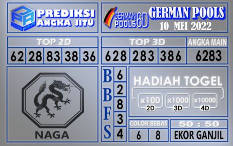 Prediksi togel German hari ini 10 Mei 2022