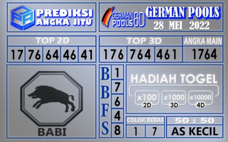 Prediksi togel German hari ini 28 Mei 2022