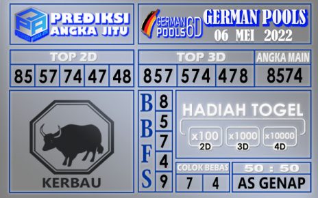 Prediksi togel german hari ini 06 Mei 2022