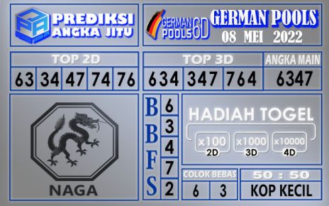 Prediksi togel german hari ini 08 Mei 2022