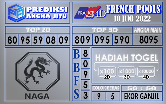 Prediksi togel french hari ini 09 juni 2022