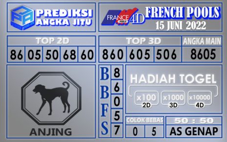 Prediksi togel french hari ini 14 juni 2022