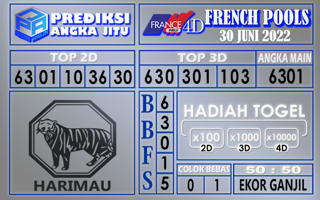 Prediksi togel french hari ini 29 juni 2022