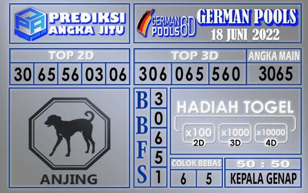 Prediksi togel german hari ini 17 juni 2022