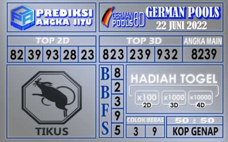 Prediksi togel german hari ini 21 juni 2022