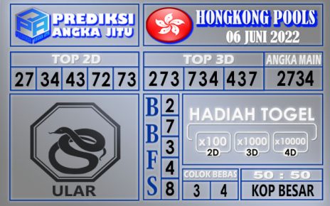 Prediksi togel hongkong hari ini 06 juni 2022