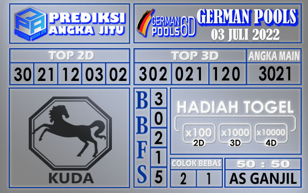 Prediksi togel german hari ini 02 juli 2022