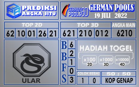 Prediksi togel german hari ini 18 juli 2022