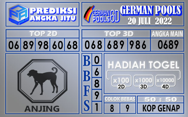 Prediksi togel german hari ini 19 juli 2022