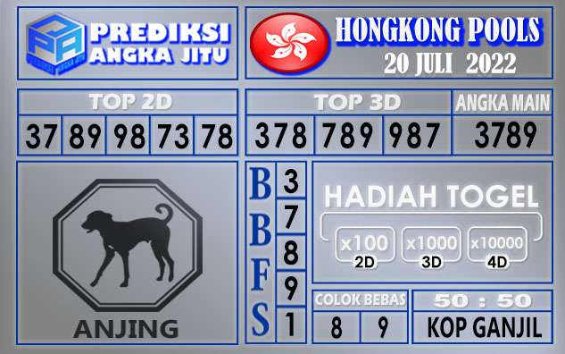 Prediksi togel hongkong hari ini 20 juli 2022