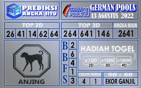 Prediksi togel german hari ini 12 agustus 2022