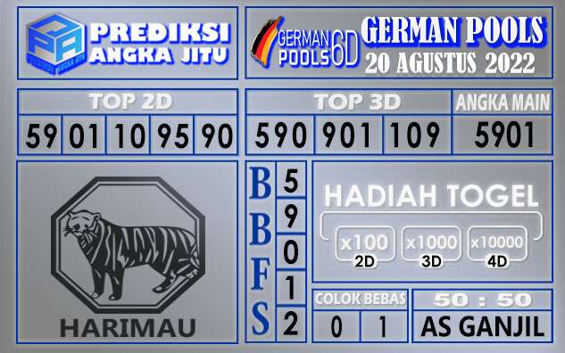 Prediksi togel german hari ini 19 agustus 2022