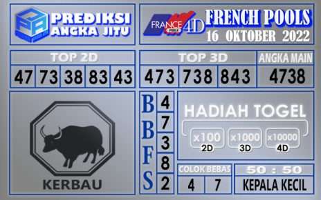 Prediksi togel French hari ini 16 oktober 2022