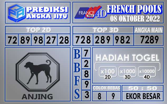 Prediksi togel french hari ini 07 oktober 2022