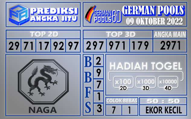 Prediksi togel german hari ini 08 oktober 2022