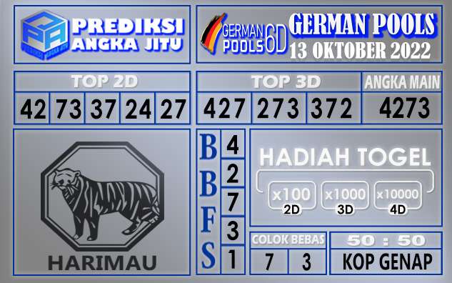 Prediksi togel german hari ini 12 oktober 2022