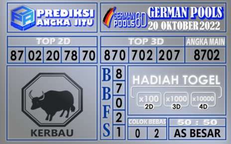 Prediksi togel german hari ini 19 oktober 2022