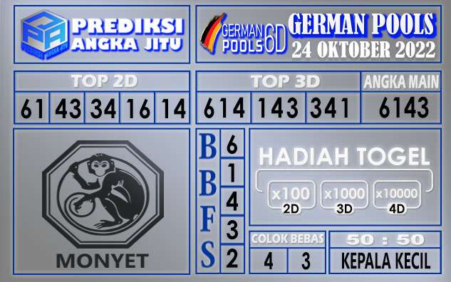 Prediksi togel german hari ini 23 oktober 2022