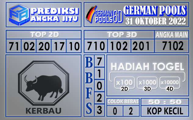 Prediksi togel german hari ini 30 oktober 2022