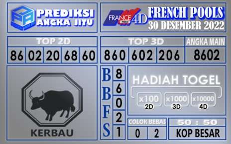 Prediksi togel french hari ini 29 desember 2022