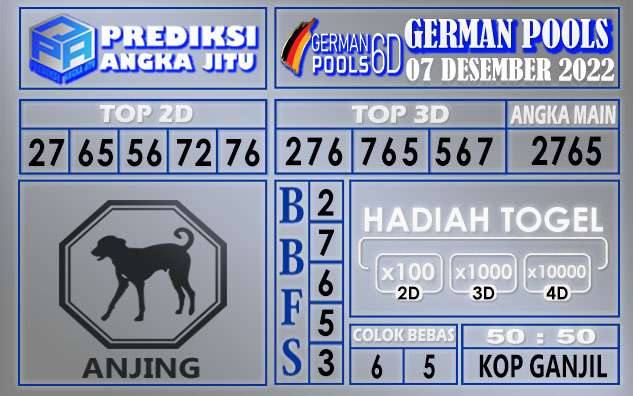 Prediksi togel german hari ini 06 desember 2022