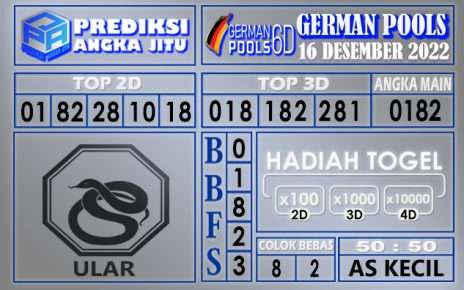 Prediksi togel german hari ini 15 desember 2022