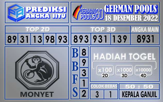 Prediksi togel german hari ini 17 desember 2022