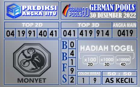 Prediksi togel german hari ini 29 desember 2022