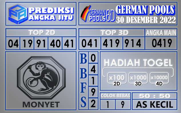 Prediksi togel german hari ini 29 desember 2022