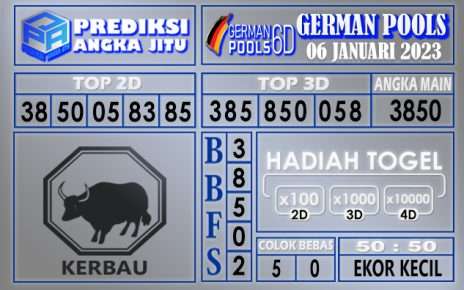 Prediksi togel german hari ini 05 januari 2023