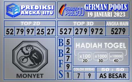 Prediksi togel german hari ini 18 januari 2023