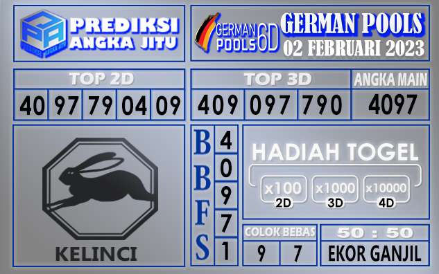 Prediksi togel german hari ini 01 februari 2023