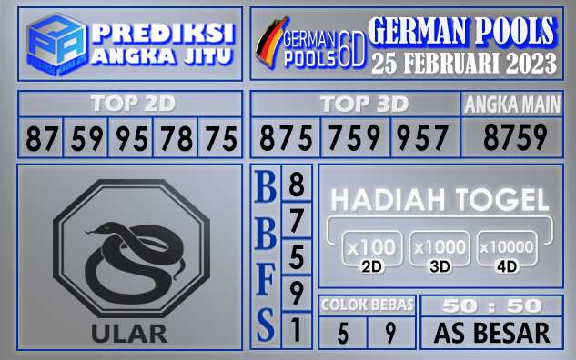 Prediksi togel german hari ini 24 februari 2023