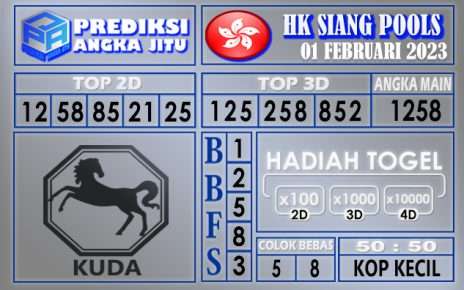 Prediksi togel hksiang hari ini 01 februari 2023