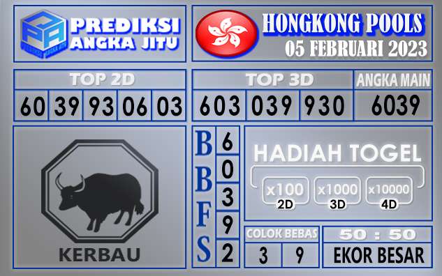 Prediksi togel hongkong hari ini 05 februari 2023