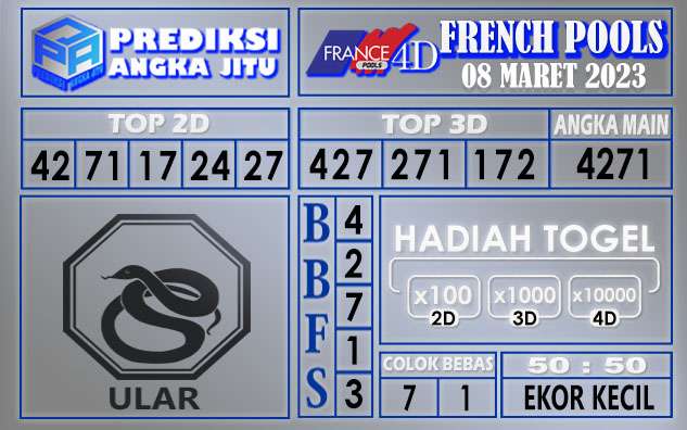 Prediksi togel french hari ini 07 maret 2023