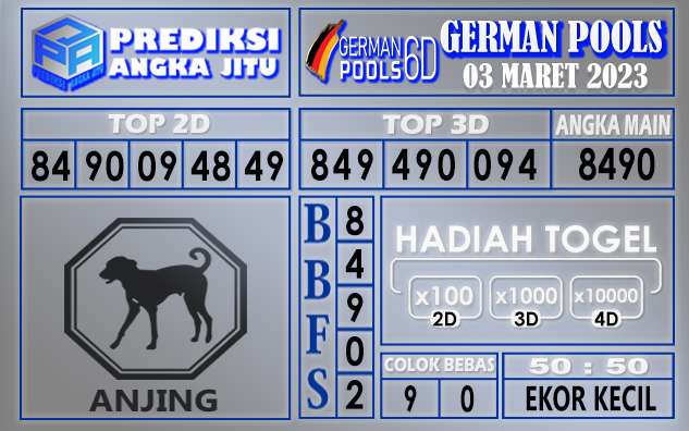 Prediksi togel german hari ini 02 maret 2023