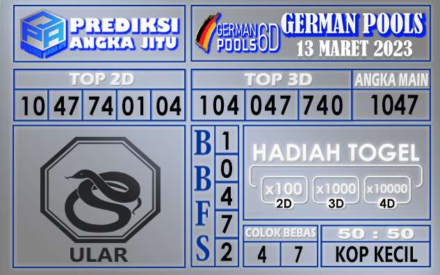 Prediksi togel german hari ini 12 maret 2023