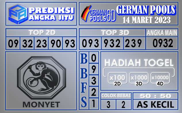 Prediksi togel german hari ini 13 maret 2023