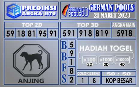 Prediksi togel german hari ini 20 maret 2023