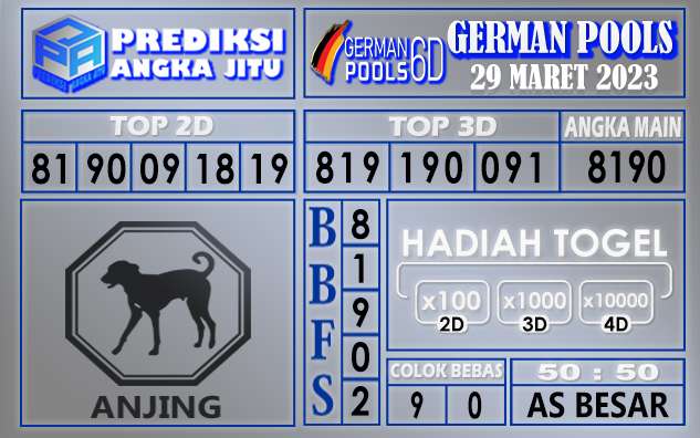 Prediksi togel german hari ini 28 maret 2023