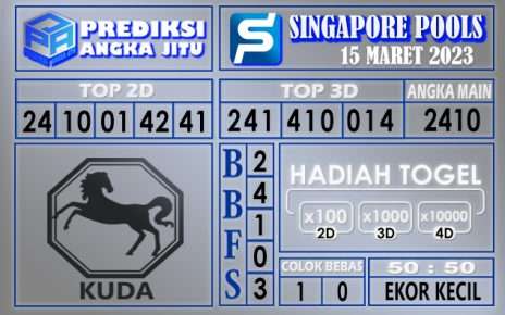 Prediksi togel singapore hari ini 15 maret 2023