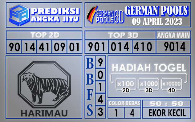 Prediksi togel german hari ini 08 april 2023