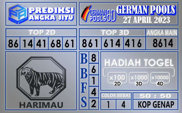 Prediksi togel german hari ini 26 april 2023