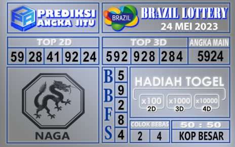 Prediksi Brazil 24 Mei 2023