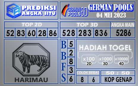 Prediksi German 03 Mei 2023