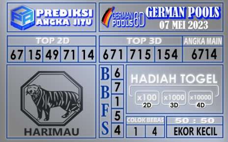 Prediksi German 06 Mei 2023