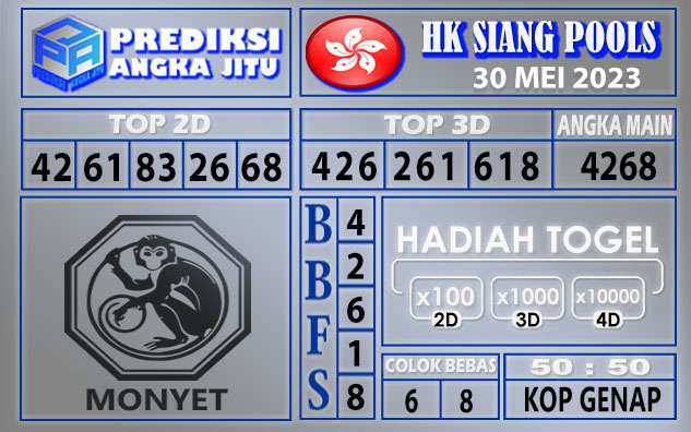 Prediksi HK Siang 30 Mei 2023