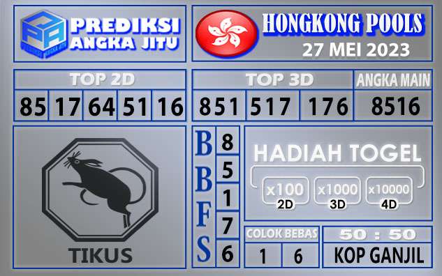 Prediksi Hongkong 27 Mei 2023